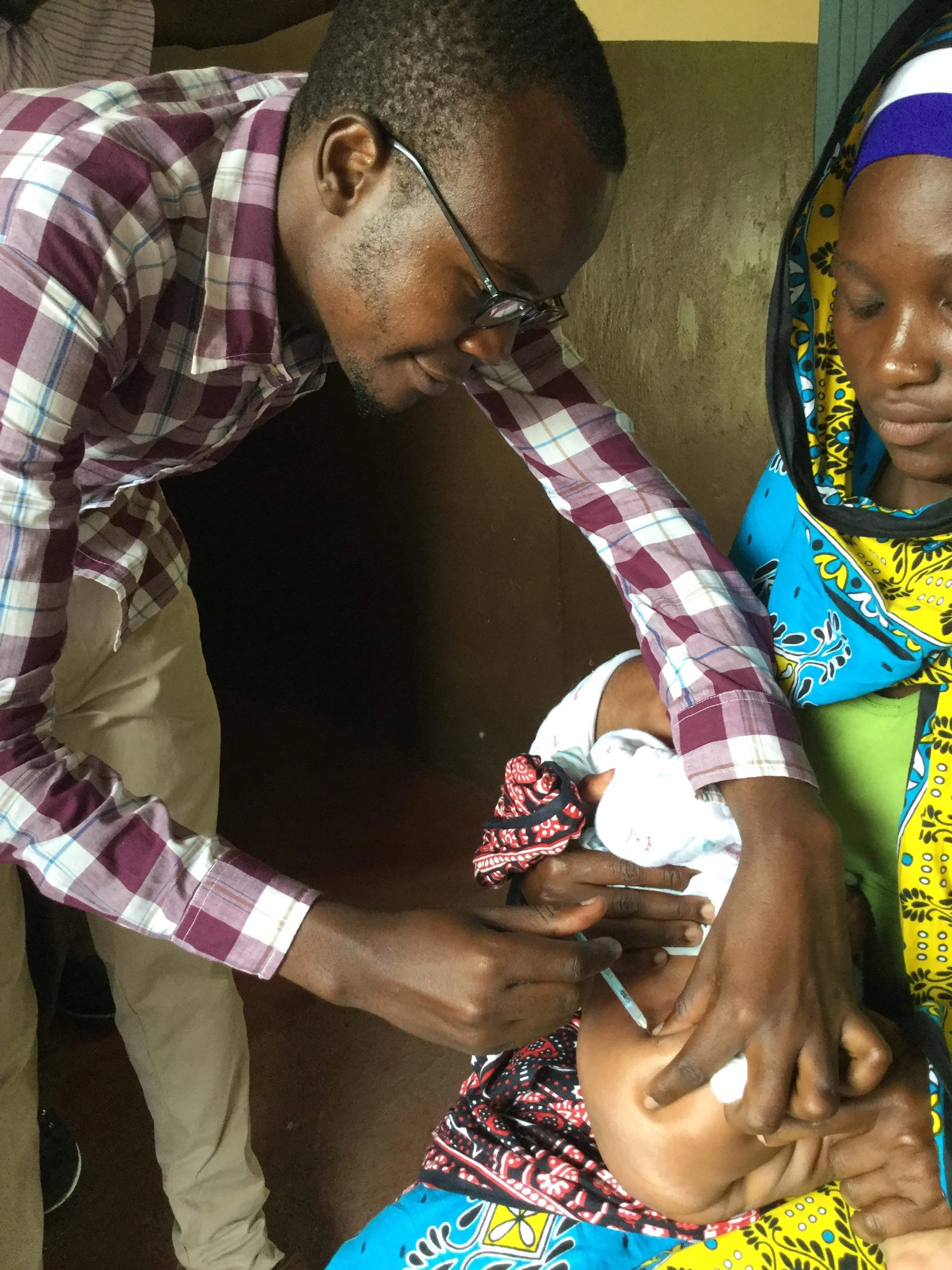 The Trust provides immunisation, malnutrition and child growth monitoring clinics