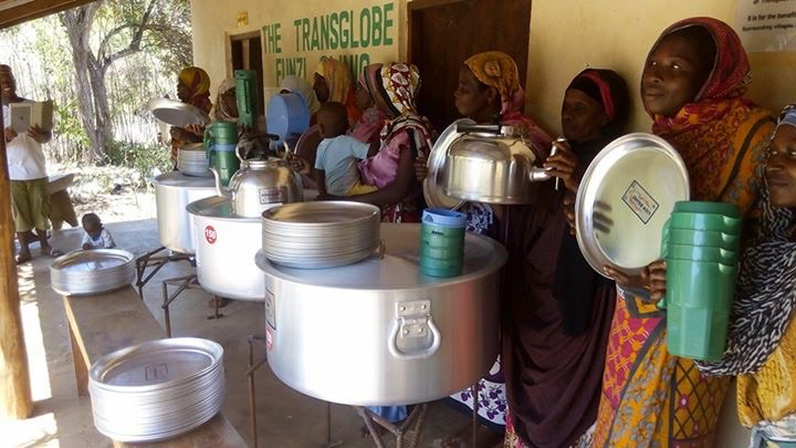 Women started a catering business with a loan for equipment